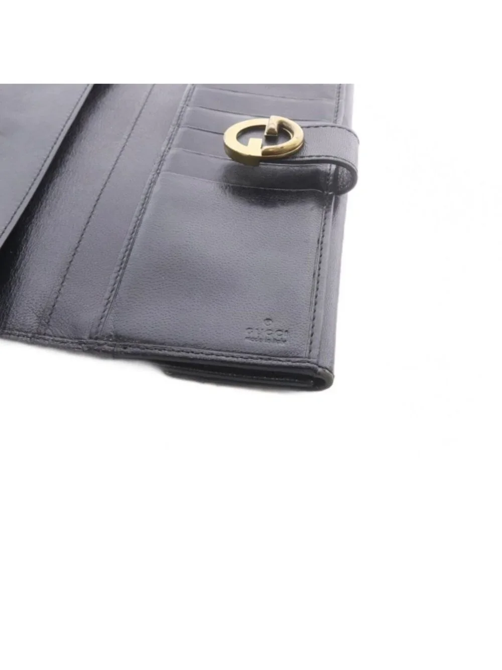 Gucci Wallet with Coin Purse Leather Black